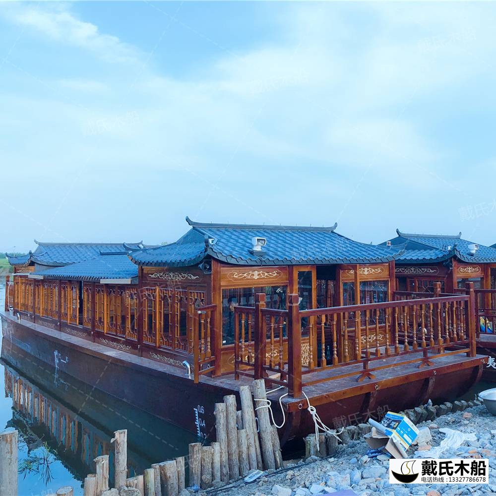 戴氏大型餐飲船 哪里有賣風景觀光大型餐飲船 大型餐飲船廠家推薦