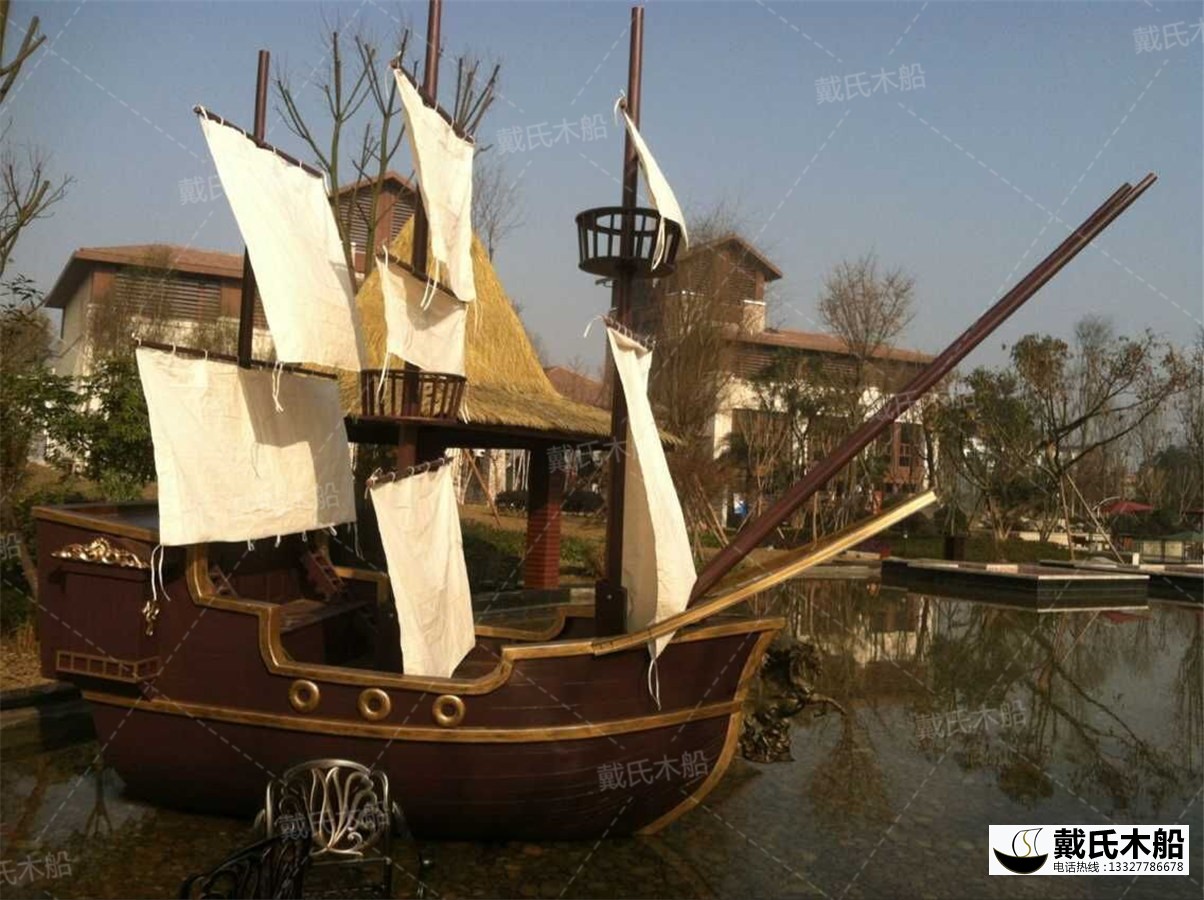 河南大型海盜木船定制