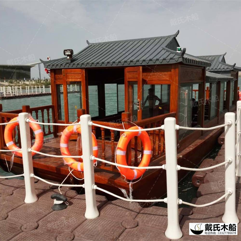 戴氏電動木船 哪里有賣水上電動木船 電動木船工廠店